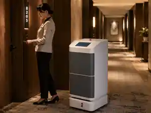 Hotel robot application